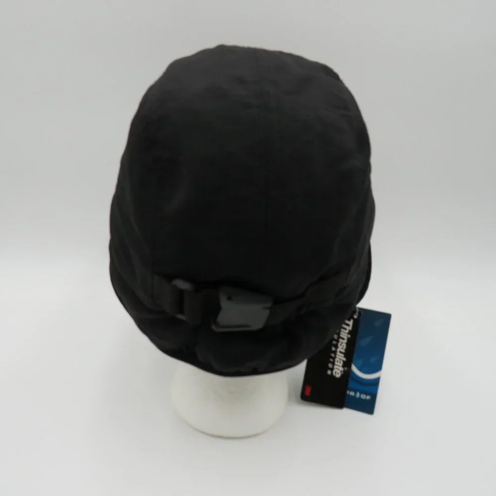 Armadillo Hat Cap Strap Back Mens Medium Waterproof Thinsulate Ear‎ Flap Fleece